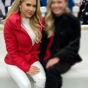 Gracie Hunt Chiefs Red Hooded Jacket For Sale