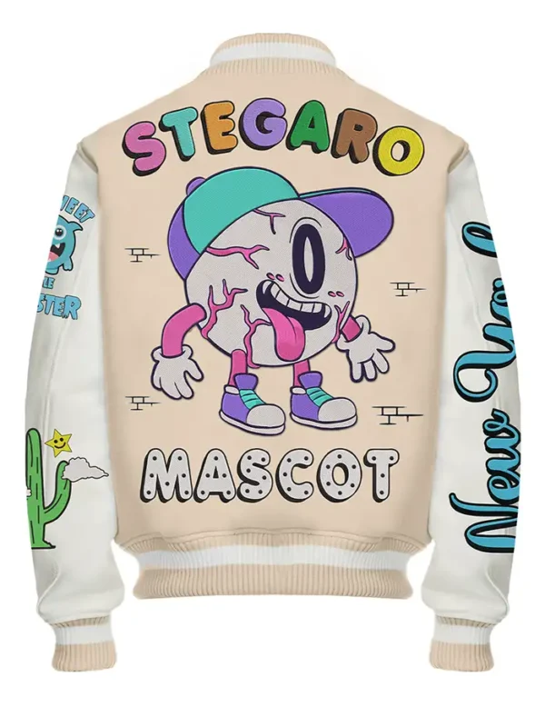 Habiba Mascot Stegaro Varsity Wool Jacket Back