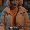 Han Bi Ryu XO Kitty Pink Puffer Coat