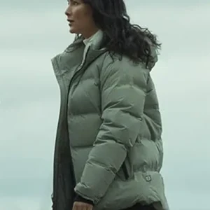 Hannah Copeland The Recruit S02 Puffer Hooded Jacket
