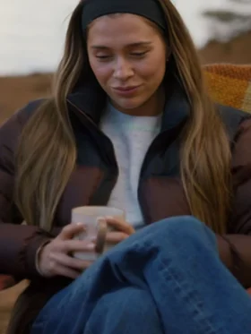 Hayley SkyMed S03 Brown Puffer Jacket