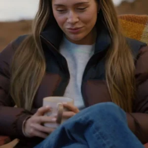 Hayley SkyMed S03 Brown Puffer Jacket