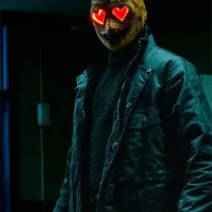 Heart Eyes Leather Costume Coat