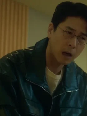 Hyeon cheol The Trunk Leather Jacket