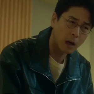 Hyeon cheol The Trunk Leather Jacket