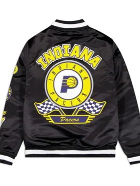 Indiana Pacers Black Varsity Jacket