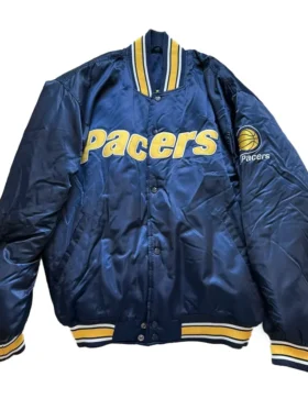 Indiana Pacers Blue Bomber Jacket