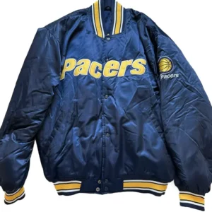 Indiana Pacers Blue Bomber Jacket