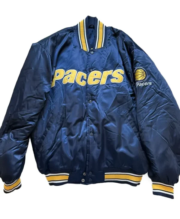 Indiana Pacers Blue Bomber Jacket