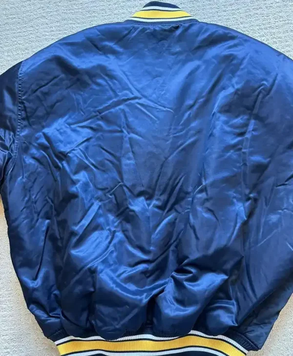 Indiana Pacers Blue Bomber Jacket Sale