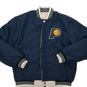 Indiana Pacers Varsity Satin Jacket