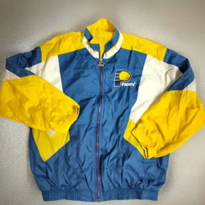 Indiana Pacers Vintage Bomber Zipper Jacket
