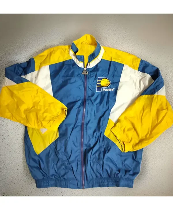 Indiana Pacers Vintage Bomber Zipper Jacket