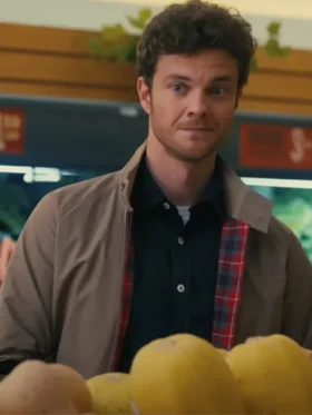 Jack Quaid Companion Beige Jacket