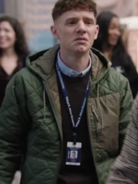 Jacob Hill Abbott Elementary Green Puffer Jacket