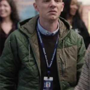 Jacob Hill Abbott Elementary Green Puffer Jacket