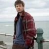 James Norton Playing Nice Red Cotton Shirt For Sale
