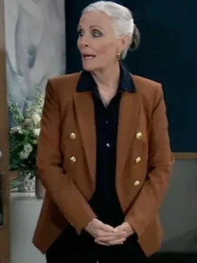 Jane Elliot General Hospital Brown Jacket