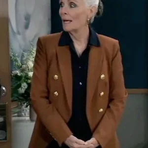 Jane Elliot General Hospital Brown Jacket