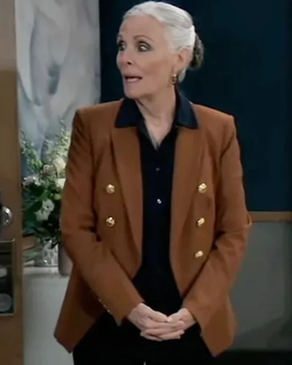 Jane Elliot General Hospital Brown Jacket