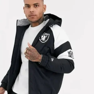 Javier Mann Las Vegas Raiders Puffer Hooded Jacket