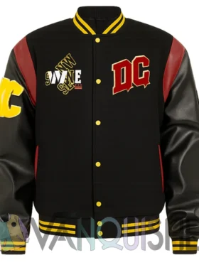 Javier Washington Commanders Varsity Jacket front