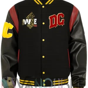 Javier Washington Commanders Varsity Jacket front