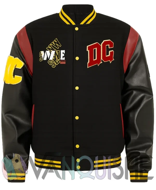 Javier Washington Commanders Varsity Jacket front