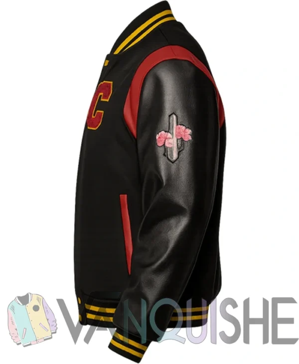 Javier Washington Commanders Varsity Jacket left