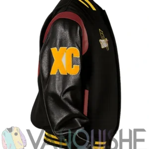 Javier Washington Commanders Varsity Jacket right