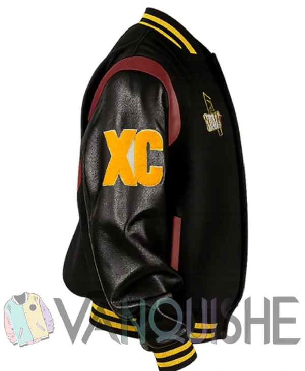 Javier Washington Commanders Varsity Jacket right