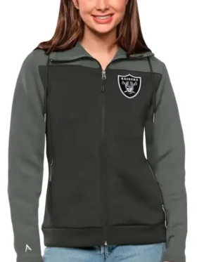 Jayne Konopelski Las Vegas Raiders Fleece Jacket