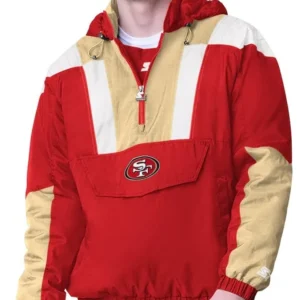 Jeremiah Scarlet San Francisco 49ers Pullover Jacket