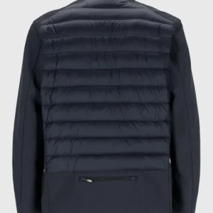 Justin Hartley Tracker Black Puffer Jacket Back