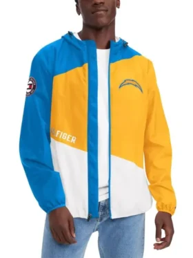 Justus Los Angeles Chargers Hooded Jacket