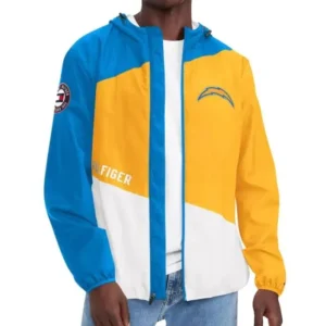 Justus Los Angeles Chargers Hooded Jacket