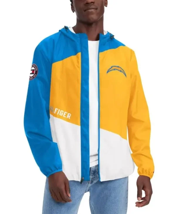 Justus Los Angeles Chargers Hooded Jacket