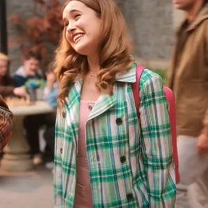 Kacey The Sex Lives of College Girls S03 Plaid Coat For Sale