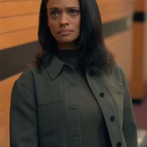 Kaia Bryant Virgin River S06 Grey Jacket For Sale