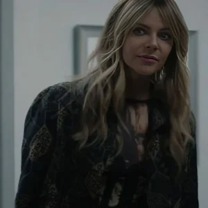 Kaitlin Olson High Potential Black Cotton Coat
