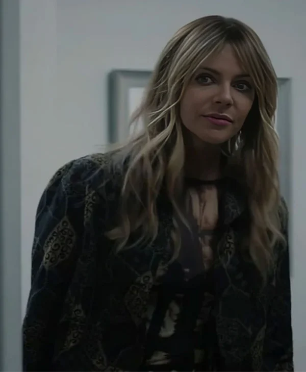 Kaitlin Olson High Potential Black Cotton Coat