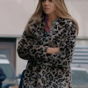Kaitlin Olson High Potential Leopard Coat