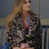 Kaitlin Olson High Potential Leopard Coat For Sale