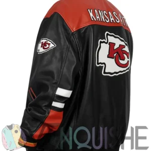 Kansas City Chiefs Leather Jacket VN Left