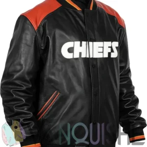 Kansas City Chiefs Leather Jacket VN right