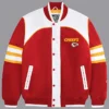 Kansas City Chiefs Leather Varsity Jacket