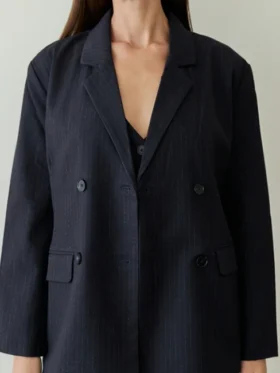 Kara Degas Allegiance S02 Striped Blazer For Sale