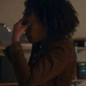 Kat Donovan Missing You Brown Cotton Jacket