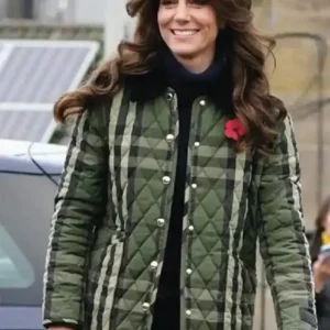 Kate Middleton Quilted Burberry Jacket