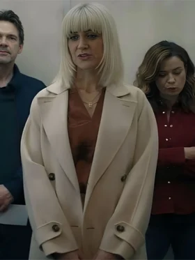 Katherine Kelly The Crow Girl Beige Coat